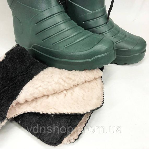 Рибальські водонепроникні чоботи, Стильні гумові черевики осінь-зима, Якісні гумові чоботи чоловічі PJ-92 | Зображення 1