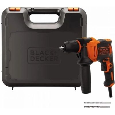 Дрель Black&amp;Decker 550 Вт, кейс (BEH550K) | Зображення 2