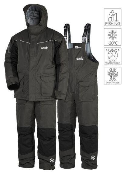 Костюм зимний Norfin Норфин ELEMENT GRAY 02 размер M