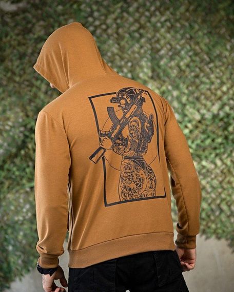 Мілiтарі Худі Girl койот ПП7782 | Зображення 3