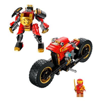 Конструктор LEGO Ninjago Робот-всадник Кая EVO 312 деталей (71783) | Зображення 2