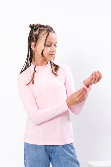 Водолазка для дівчинки (підліткова) Носи своє 134 Рожевий (p-10265-109817)