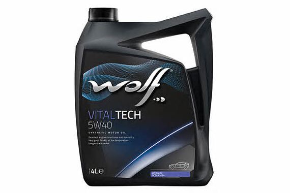 Моторна олива Wolf Vitaltech 5W-40 4л.