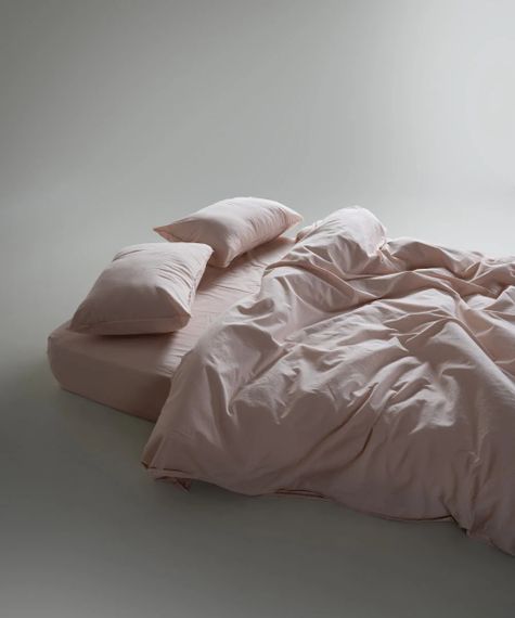 Постельное белье Limasso Stonewashed Ranforce 200 х 220 см Pristine | Зображення 2