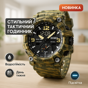 Водонепроникний електронний годинник, Водонепроникний наручний годинник для військового виду спорту TZ-36
