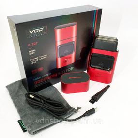 Бритва с аккумуляторным зарядным устройством VGR V-307, Електробритва для бороды, Бритвы аккумуляторные CV-20