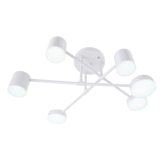 Люстра светодиодная потолочная 42W WW+NW+CW WH (BR-01 625C/6) | Зображення 2
