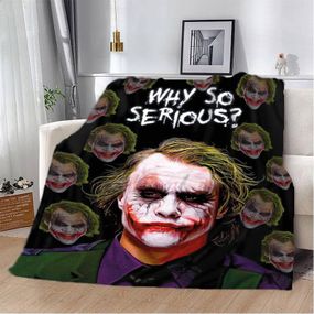 Плед 3D Джокер Why so serious ? 20222402_C 11608 80х100 см