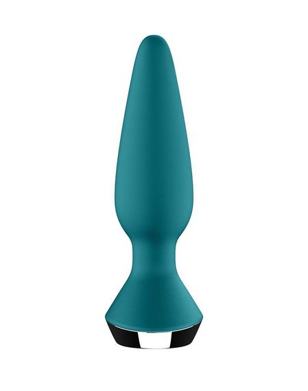 Анальна пробка з вібрацією Plug-ilicious 1 petrol Sex Aura | Зображення 3