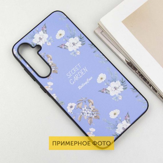 TPU+PC чохол Secret Garden для Xiaomi Poco X6 / Note 13 Pro 5G Lilac | Зображення 2