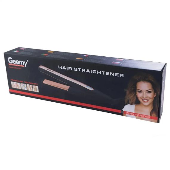 Вирівнювач для волосся GEEMY GM-2955 з турмаліновим покриттям | Зображення 2