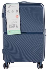 Пластиковый чемодан из поликарбоната 85L Horoso синий