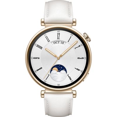 Смарт-часы Huawei WATCH GT 4 41mm Classic White Leather (55020BJB) | Зображення 1