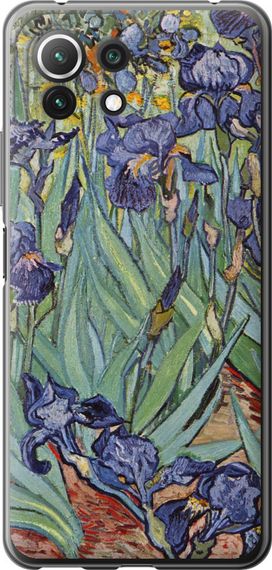 Чехол на Xiaomi Mi 11 Lite Винсент Ван Гог. Ирисы "161u-2281-17620"