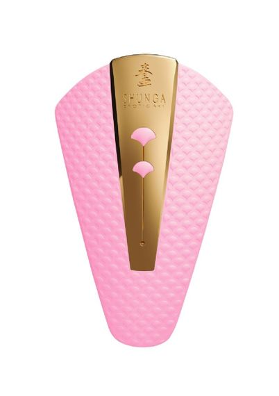 Вібратор для клітора Shunga Obi ніжно-рожевий, 11.5 см x 7 см Sex Aura