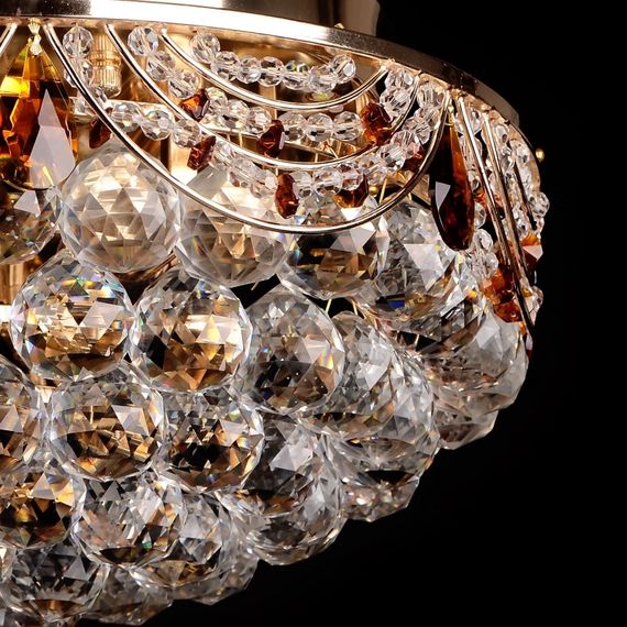 Люстра потолочная хрустальная с подсветкой LED E14 60W G (BCL-348S/3) | Зображення 2