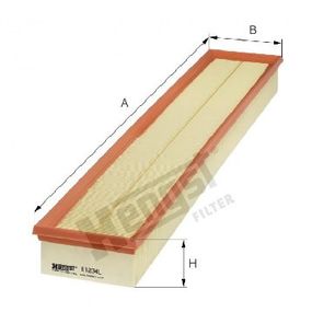 Фильтр воздушный Porsche Panamera 3.0-4.8 i/D 09-16, Hengst, E1234L,