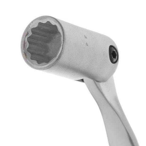 Ключ ріжково-накидний шарнірний 11 мм, Cr-V INTERTOOL XT-1411 | Зображення 2