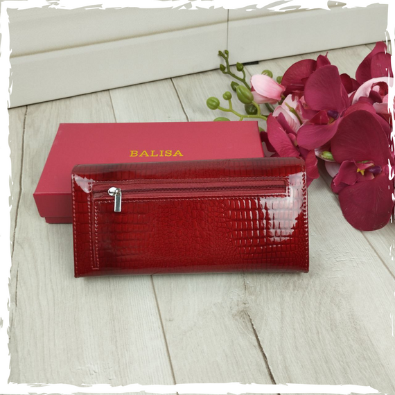 Кошелек женский из натуральной кожи на магните. Кошелек женский. Кошелек кожаный | Зображення 4