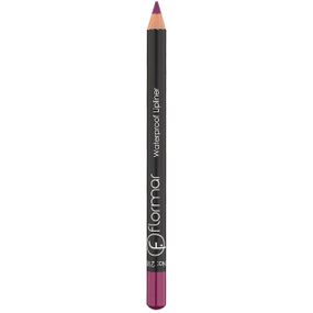 Водостойкий карандаш для губ Flormar 218, Dark purple