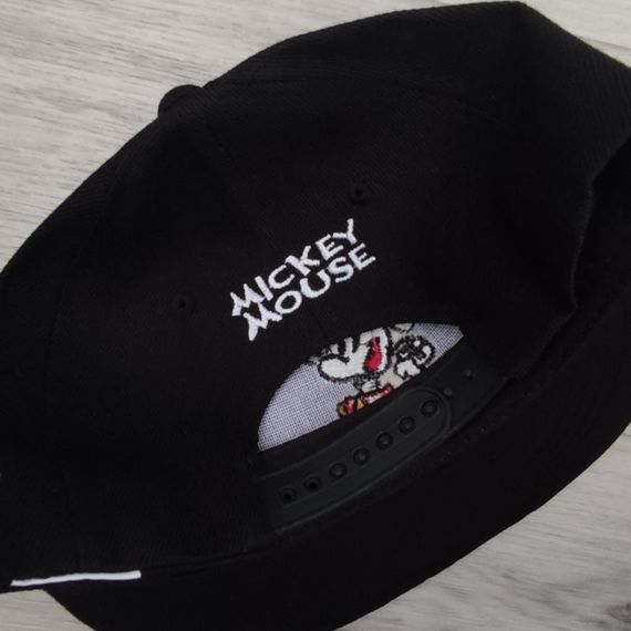 Кепка дитяча снепбек (Snapback) в стилі  Hello Mickey (Міккі) Чорний 50-54р (3220) | Зображення 2