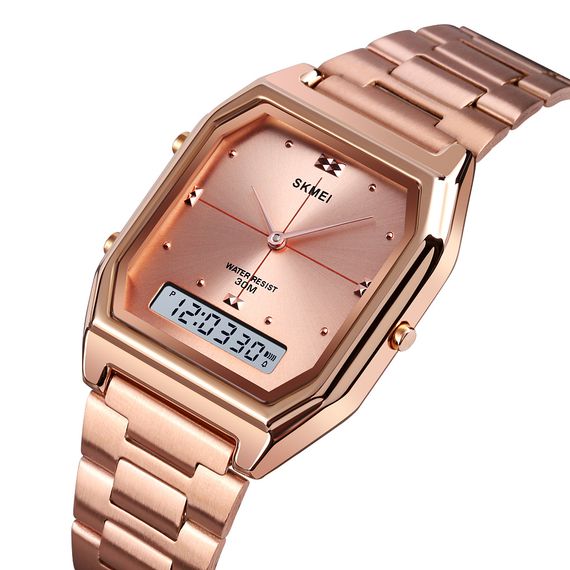 Годинник наручний Skmei 2258RG Rose Gold | Зображення 1