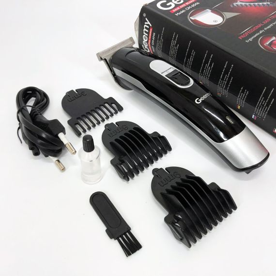 Машинка для стрижки волосся Gemei GM-6046, Практична машинка для стрижки волосся. Колір: чорний | Зображення 8