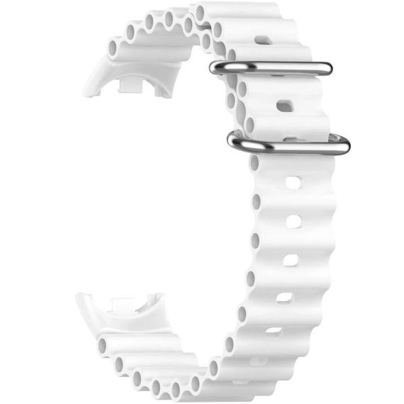 Ремінець Ocean Band для Xiaomi Mi Band 9/8 Білий / White | Зображення 3