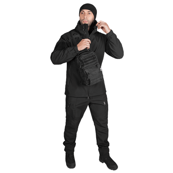 Куртка Stalker SoftShell Чорна (7226), S