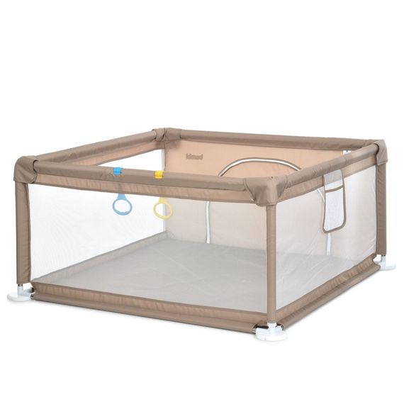 Дитячий манеж MR 1339-BG, бежевий, ширина з ніжками 132 см | Зображення 3
