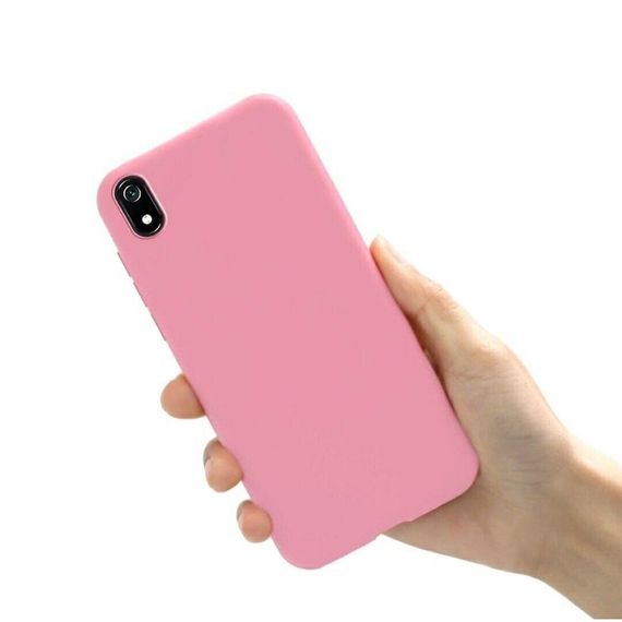 Чохол Candy Silicone для Xiaomi Redmi 9A колір Рожевий
