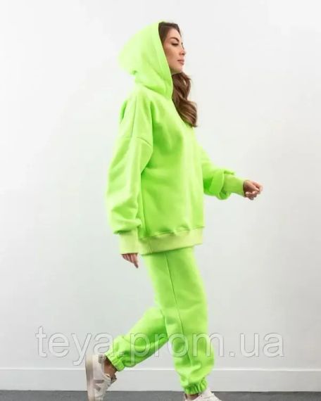 Спортивний костюм для жінок колір салатовий розміри 3XL, XXL, S, M, L, XL FI_009046 | Зображення 1