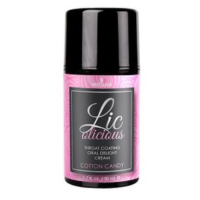 Гель для минета Sensuva Lic-o-licious Cotton Candy (50 мл), маслянистый, без сахара (фактический объем 50 мл)
