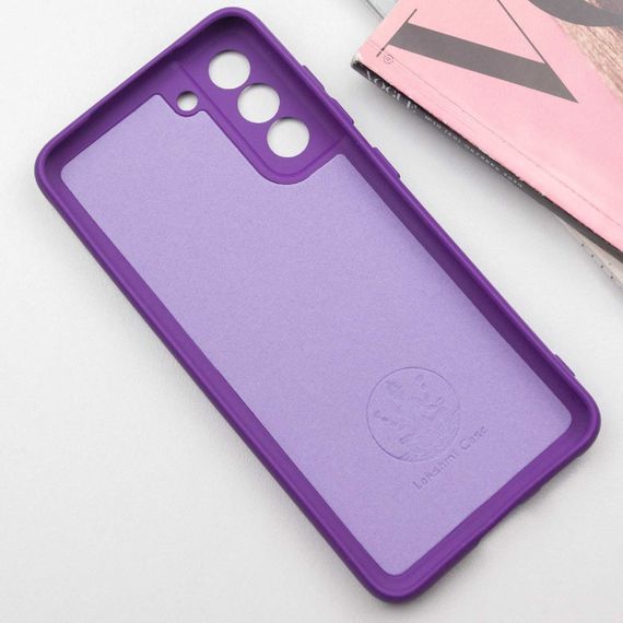 Чехол Silicone Cover Lakshmi Full Camera (A) для Samsung Galaxy S22+ Фиолетовый / Purple | Зображення 2