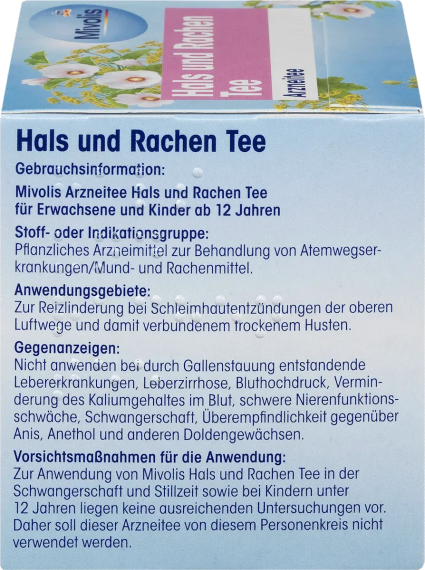 Лечебный чай для горла и гортани – облегчение боли, защита слизистой, 12 пакетиков | Зображення 4