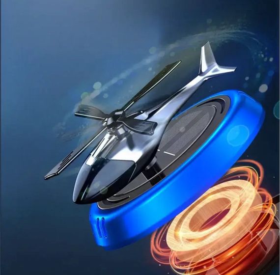 АКЦІЯ!!! Авто ароматизатор HELICOPTER на сонячній батареї 🌞 | Пахнючка в авто + стильний декор! | Зображення 2