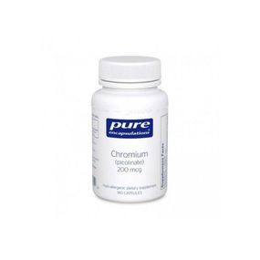 Мікроелемент Хром Pure Encapsulations Chromium (picolinate) 200 mcg 180 Caps PE-00061