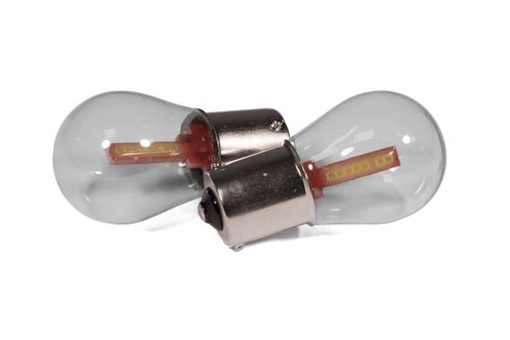 Світлодіодна лампа StarLight T25 18 chip СОВ 12 V-24 V WHITE в скляній колбі | Зображення 2
