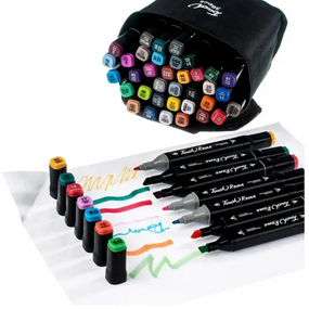 Набір маркерів Touch Raven, Двосторонні фломастери 80 шт   знижка