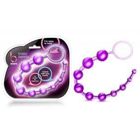 Анальний ланцюжок Blush B YOURS BASIC BEADS PURPLE