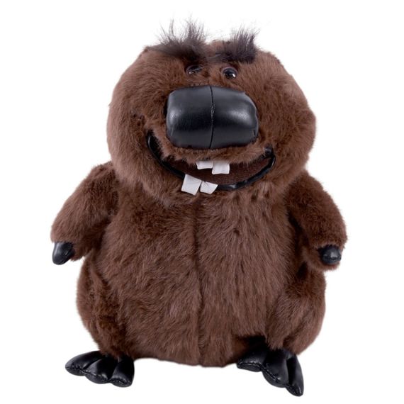 Детская мягкая игрушка "Веселый Бобер" C6102 размер 20 см | Зображення 1