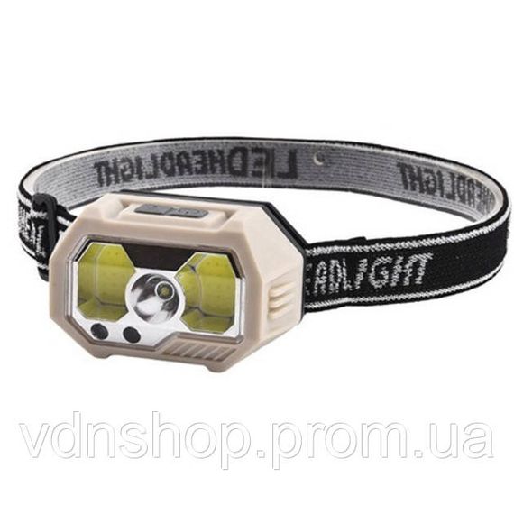 Тактичний ліхтар для риболовлі SH-S31-XPE+COB(white+red), Ліхтар на голову з розсіяним світлом JX-52 | Зображення 7