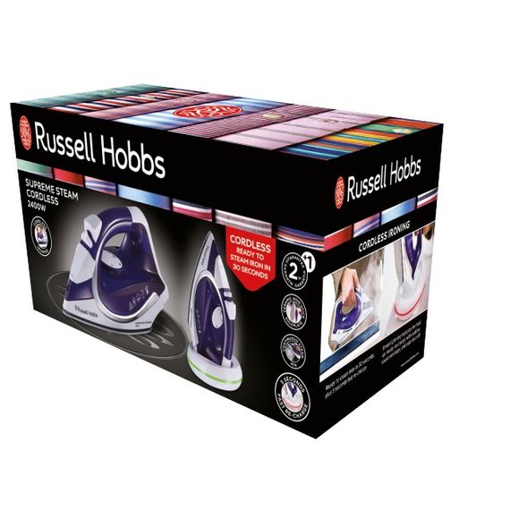 Праска Russell Hobbs безпровідна Supreme Steam Cordless 23300-56 | Зображення 2
