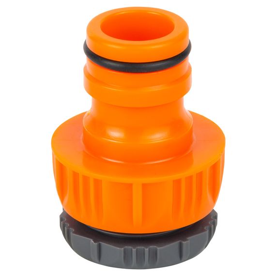 Адаптер для коннектора Flora 3/4" універсальний 3/4"×1" в/р (ABS)  (5015844)