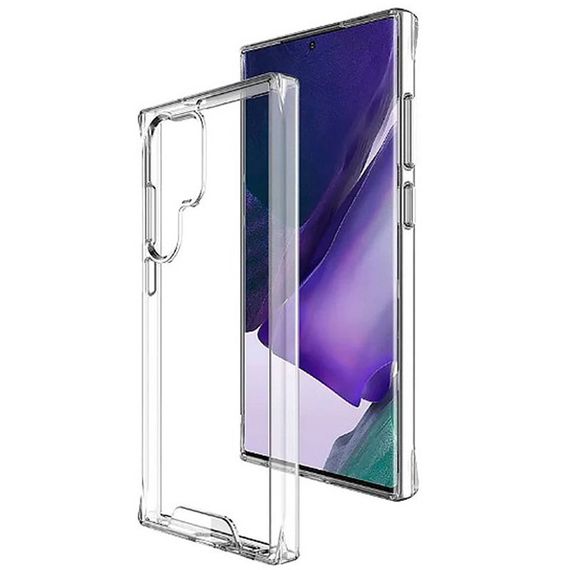 Чехол TPU Space Case transparent для Samsung Galaxy S25 Ultra Прозрачный | Зображення 1