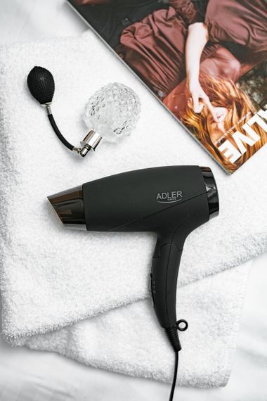 Фен для волосся Adler AD 2266, 1400 Вт, складна ручка, дорожній, концентратор, гумований корпус | Зображення 5