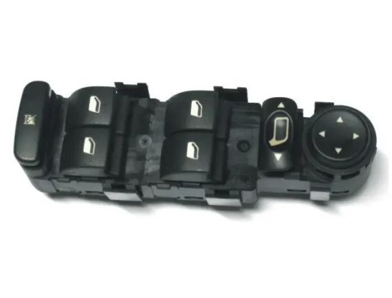 Citroen C4 (04-10) панель кнопок електросклопідйомників 9 контактів 6554.HA, Сітроен С4