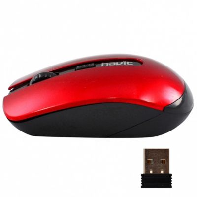 Мышка Havit HV-MS989GT Wireless Black/Red (6950676251623) | Зображення 2