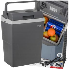 Портативний автохолодильник Adler AD 8094, 22 л, 12/230 В, система Пельтьє, компактний, безшумний