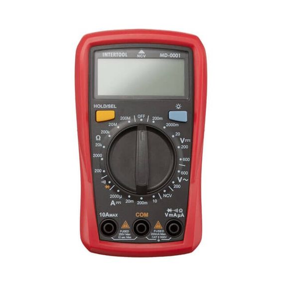 Мультиметр цифровий INTERTOOL MD-00011 | Зображення 1